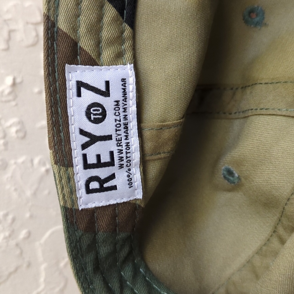 Rey To Z Personalized Initial "L" and Name "Liam" Camo Cotton Baseball Hat - Picture 5 of 6